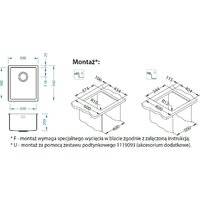 Кухонная мойка Alveus Quadrix 20 1102603 - Превью изображения №2 — Интернет-магазин Your Sale