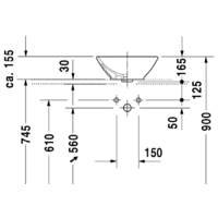 Duravit Bacino 42x42 [0333420000] Image #3