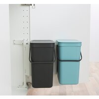 Brabantia Sort & Go 2 x 12 л (мятный/серый) Image #3