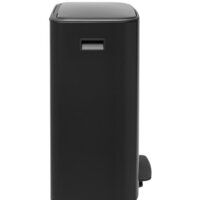 Brabantia Bo Pedal Bin 2 x 30 л (черный матовый) Image #2