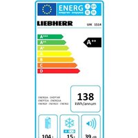 Однокамерный холодильник Liebherr UIK 1514 - Превью изображения №9 — Интернет-магазин Your Sale