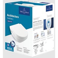 Унитаз подвесной Villeroy & Boch Architectura 5684CL01 - Превью изображения №2 — Интернет-магазин Your Sale