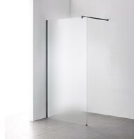 Saniteco Walk-In SN-W8MB80 (80x200, матовое стекло, черный профиль) Image #3