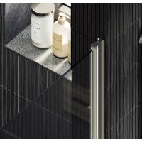 MaybahGlass 198x80 MGD-808-5 (сатин стекло/хром матовый) Image #2