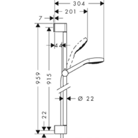Hansgrohe Croma Select S 1jet 26574400 Image #7