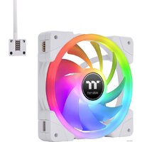 Комплект вентиляторов для корпуса с контроллером Thermaltake SWAFAN EX14 RGB White TT Premium Edition CL-F162-PL14SW-A - Превью изображения №4 — Интернет-магазин Your Sale