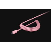 Razer PBT Keycap + Coiled Cable Upgrade Set Quartz Pink Image #2