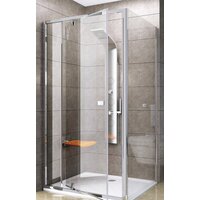 Ravak Pivot PPS 80 (сатин/прозрачное)