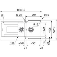Franke Urban UBG 651-100 114.0697.747 (матовый черный) Image #3