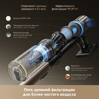 Пылесос Dreame Cordless Vacuum Cleaner Z40 TangleCut Flex VRV62F (евровилка, черный) - Превью изображения №17 — Интернет-магазин Your Sale