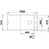 Blanco Axia III XL 6 S (разделочная доска из ясеня, жасмин) Image #2