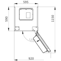 Холодильник Korting KNFC 62029 X - Превью изображения №3 — Интернет-магазин Your Sale