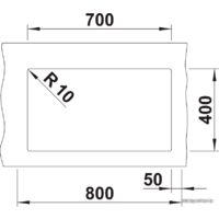 Blanco Rotan 700-U 521346 (белый) Image #3