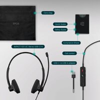 Офисная гарнитура Epos Impact 100 UC Stereo USB-C+A - Превью изображения №7 — Интернет-магазин Your Sale