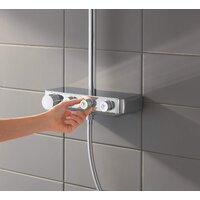 Grohe Euphoria SmartControl System 310 Duo 26507LS0 (белая луна/хром) Image #3