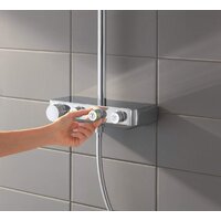 Grohe Euphoria SmartControl System 310 Duo 26507LS0 (белая луна/хром) Image #3