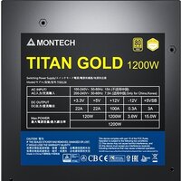 Блок питания Montech Titan Gold 1200W - Превью изображения №6 — Интернет-магазин Your Sale