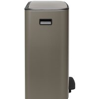 Brabantia Bo Pedal Bin 2 x 30 л (платиновый) Image #2
