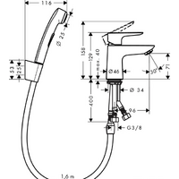Hansgrohe Talis E [71729000] Image #2