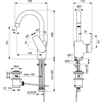 Ideal Standard Ceraflex B1716AA Image #2