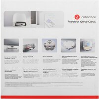 Робот-пылесос Roborock CurvX QRCX02-02 (евровилка, с русской озвучкой, белый) - Превью изображения №10 — Интернет-магазин Your Sale