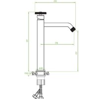 Смеситель Laveo Muro BAU 72ND - Превью изображения №2 — Интернет-магазин Your Sale