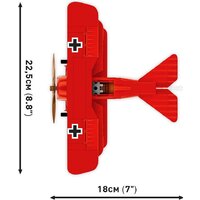 Конструктор Cobi Historical Collection Great War Fokker Dr.1 