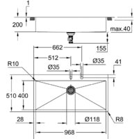 Grohe K800 120-S 102,4/51 1.0 31586SD1 Image #3