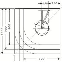 Hansgrohe Raindance Select 300 Showerpipe (27114000) Image #4