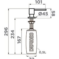 Omoikiri OM-03 BN (нержавеющая сталь) Image #4