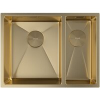 Кухонная мойка ZorG Zerox 58-2 U / IF-R PVD Gold - Превью изображения №3 — Интернет-магазин Your Sale