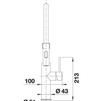 Blanco Sonea-S Flexo (нержавеющая сталь) Image #3