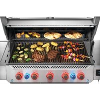 Газовый гриль для дачи Napoleon Prestige 665 Connected RSIB P665VXRSIBPSS-PL - Превью изображения №4 — Интернет-магазин Your Sale