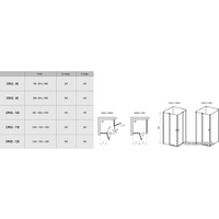 Ravak CRV2 100 (серебристый/прозрачное) Image #2