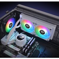 Система жидкостного охлаждения для процессора Thermaltake TH240 V2 Ultra ARGB Snow Edition CL-W404-PL12SW-A - Превью изображения №6 — Интернет-магазин Your Sale