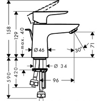 Hansgrohe Talis E 71707000 Image #4