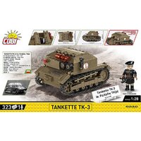 Конструктор Cobi Historical Collection WWII Tankette TK-3 - Превью изображения №4 — Интернет-магазин Your Sale