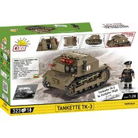 Конструктор Cobi Historical Collection WWII Tankette TK-3 - Превью изображения №15 — Интернет-магазин Your Sale