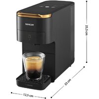 Капсульная кофеварка Sencor SCC 1000BK - Превью изображения №3 — Интернет-магазин Your Sale