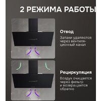Кухонная вытяжка Zigmund & Shtain K 153.9 B - Превью изображения №4 — Интернет-магазин Your Sale