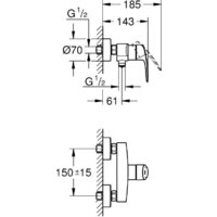 Grohe Grohe-Eurosmart 335552433 Image #4