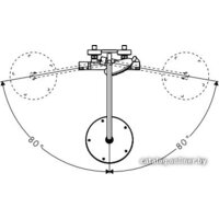 Hansgrohe Raindance Select 240 Showerpipe (27115000) Image #4