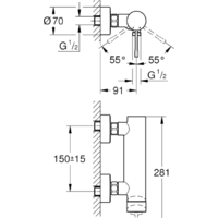 Grohe Essence New 33636GL1 (золотой) Image #2