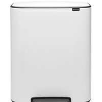 Brabantia Bo Pedal Bin 2 x 30 л (белый)
