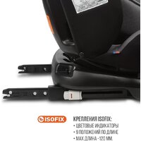 Детское автокресло Zlatek Cruiser Isofix Lux KRES3951 (серый/черный) - Превью изображения №12 — Интернет-магазин Your Sale