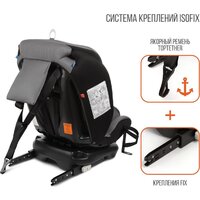 Детское автокресло Zlatek Cruiser Isofix Lux KRES3951 (серый/черный) - Превью изображения №11 — Интернет-магазин Your Sale