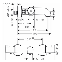 Hansgrohe Ecostat 1001 CL [13201000] Image #3
