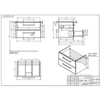 Cersanit Тумба под умывальник Lara 70 64135 Image #11