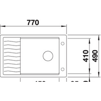 Blanco Elon XL 6 S-F (темная скала) 524855 Image #2