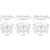 Ravak Chrome 700 70x49 [XJG01170000] Image #3